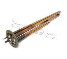 ТЭН 2,5 кВт медь М4, фланец 64 мм для АРИСТОН, Polaris (65150721, 65152340, 3401460, 20721) 3401460 ТЭН 2,5 кВт медь М4