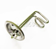 ТЭН 1500W RF (1,5 кВт) нерж. под анод М6 (20195) ТЭН 1500W 20195