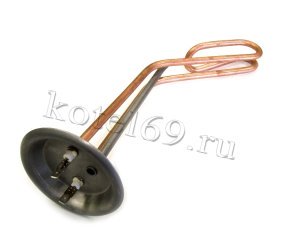 ТЭН 1,5 кВт медь М6, фланец 92 мм (66082)