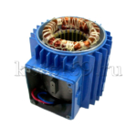 Корпус двигателя с обмоткой (XKJ-80ES 0,37 кВт, HJ-370W RAL 5012) М3311, М344