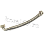 Шланг в металлооплетке  3/4"П с угол. 3/4"М, L=255 мм M3996